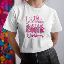 Pesquisar por natal cor de rosa camisetas Para ela