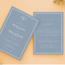 Pesquisar por azul simples casamento convites Limpo