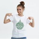 Pesquisar por bolas do natal camisetas Verde