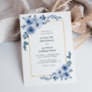 Pesquisar por azul ouro casamento convites Elegante