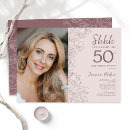 Pesquisar por pink 50th birthday party convites Para ela