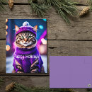 Pesquisar por gato roxo cartoes postais Para crianças