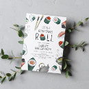 Pesquisar por sushi roll convites Moderno