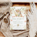 Pesquisar por tea party floral convites Aquarela