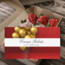 Pesquisar por balões vermelhos cartao de visita Ouro