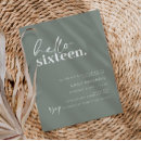 Pesquisar por dezesseis de convites aniversário convites Moderno