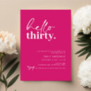 Pesquisar por feliz aniversário de 30 anos convites Trinta