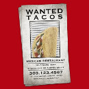 Pesquisar por tacos cartao de visita Restaurante mexicano