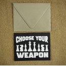 Pesquisar por xadrez preto e branco cartoes postais Peças de xadrez