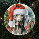 Pesquisar por cão weimaraner ornamentos Aquarela