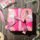 Pesquisar por letras brancas papel de presente Menina