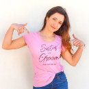 Pesquisar por irmã do noivo camisetas Rosa
