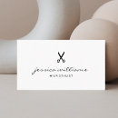 Pesquisar por tesouras papel cartao de visita Minimalista