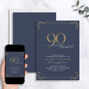 Pesquisar por convite de do 90 aniversário convites Para ela