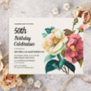 Pesquisar por rosas vermelhas 50 aniversário convites Para ela