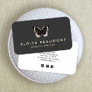 Pesquisar por logotipo da borboleta cartao de visita Designer