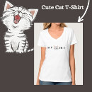 Pesquisar por desenho gato camisetas Amantes de gatos