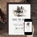 Pesquisar por cowboy save the date convites Moderno