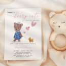 Pesquisar por bear baby shower convites Cub