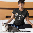 Pesquisar por louco para gatos camisetas Gata