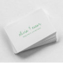 Pesquisar por emprego padrao cartao de visita Elegante