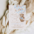 Pesquisar por balão de ar quente azul convites Mães à espera