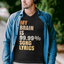 Pesquisar por letra musical camisetas Engraçado