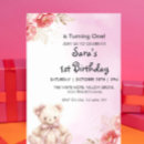 Pesquisar por ursinho bonito convites Rosa