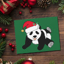 Pesquisar por panda do natal cartoes Pandas