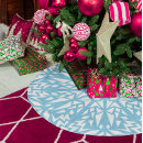 Pesquisar por triângulo saias para árvore de natal Azul