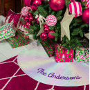 Pesquisar por iridescente saias para árvore de natal Púrpura