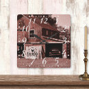 Pesquisar por carro vintage relogios de parede Fotografia