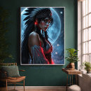 Pesquisar por indígenas impressão de canvas Cherokee