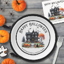 Pesquisar por halloween pratos Preto e branco
