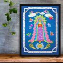 Pesquisar por senhora guadalupe pôsteres pósteres Floral