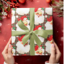 Pesquisar por vintage papai noel papel de presente Natal