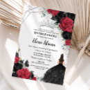 Pesquisar por rosa vermelha no preto convites Para crianças