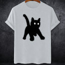Pesquisar por gato surpreendido camisetas Preto