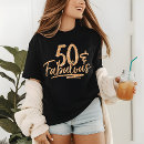 Pesquisar por 50 anos dourados camisetas Para todos