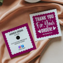 Pesquisar por pacotes padrao cartao de visita Obrigado para sua compra