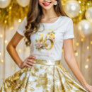 Pesquisar por de aniversário 15 camisetas Elegante