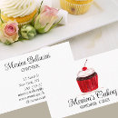 Pesquisar por visitas da padaria do cupcake de cartao de visita Chefe