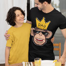 Pesquisar por do macaco masculinas camisetas Pai