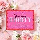 Pesquisar por vermelho aniversário 30 anos convites Para todos