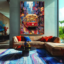 Pesquisar por seu elétrico impressão de canvas Para todos