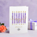 Pesquisar por vela do aniversário Moderno