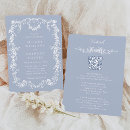 Pesquisar por floral azul do 13 18 horizontal casamento convites Para todos