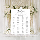 Pesquisar por wedding seating chart pósteres Preto e branco