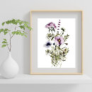 Pesquisar por flores silvestres de aquarela pósteres Para ela