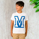 Pesquisar por a letra m camisetas Para crianças